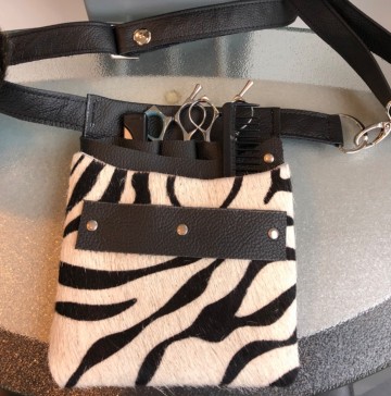 Mix en match scharen holster zebra    kapperstassen   meer van leer 0